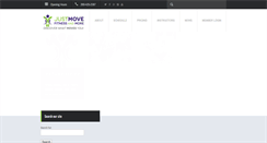 Desktop Screenshot of justmovefit.com